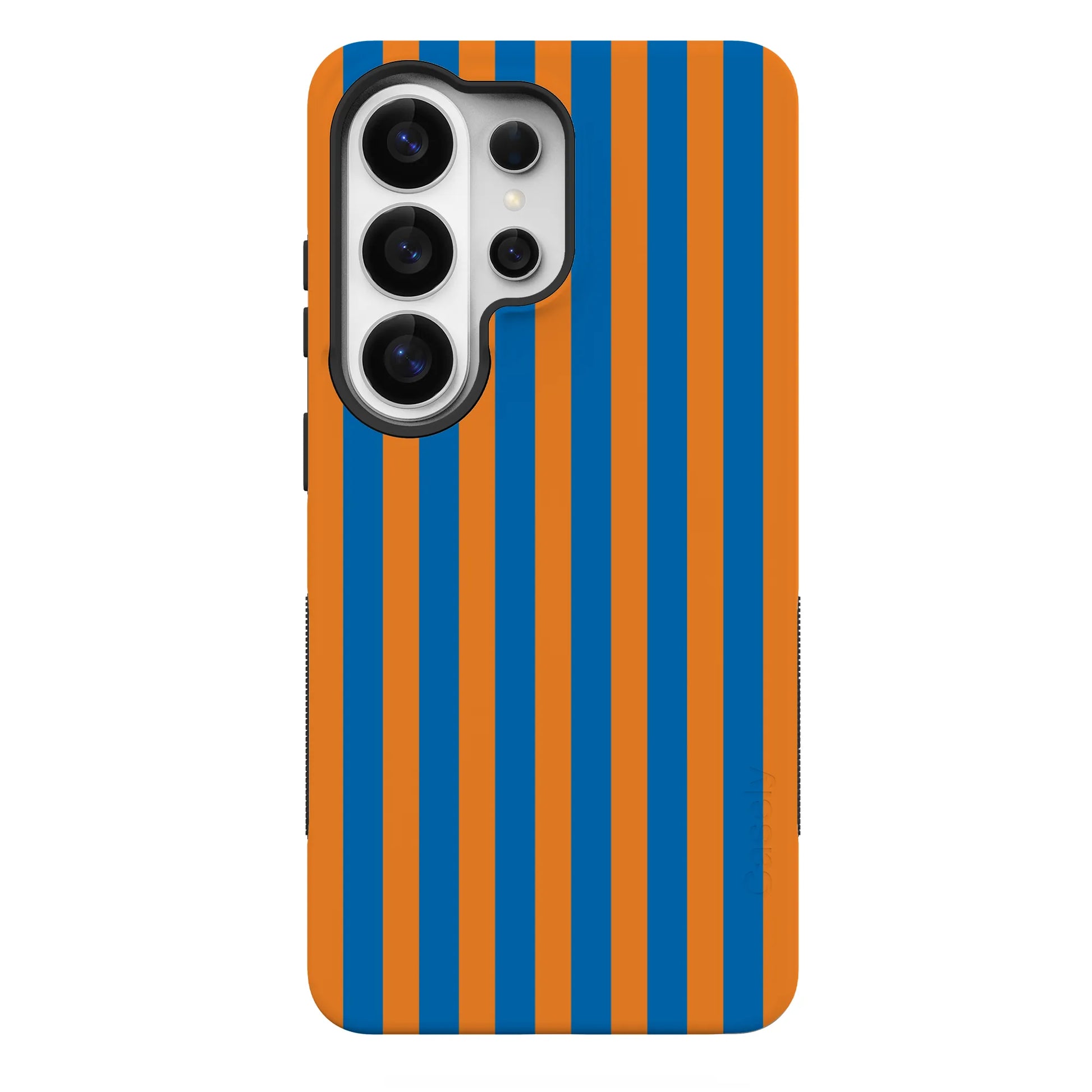 Go New York | Blue & Orange Stripes Case - Galaxy S26 Ultra