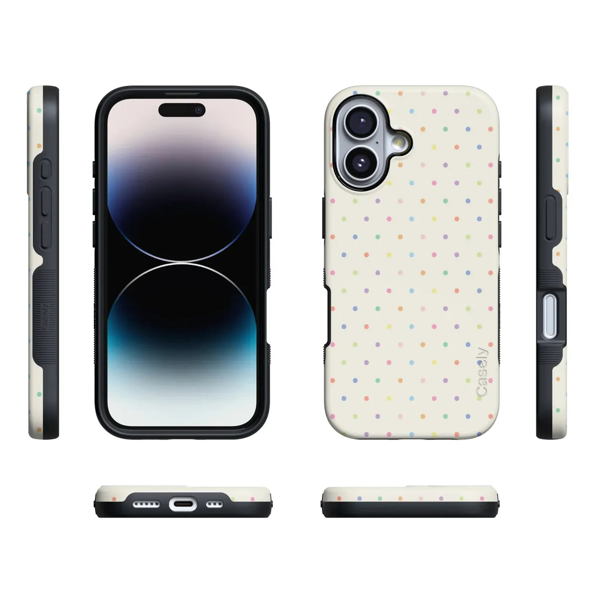 On the Dot | Rainbow Polka Dot Case