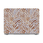 Untamed | Brown & Blue Zebra Laptop Shell - 16" MacBook Pro