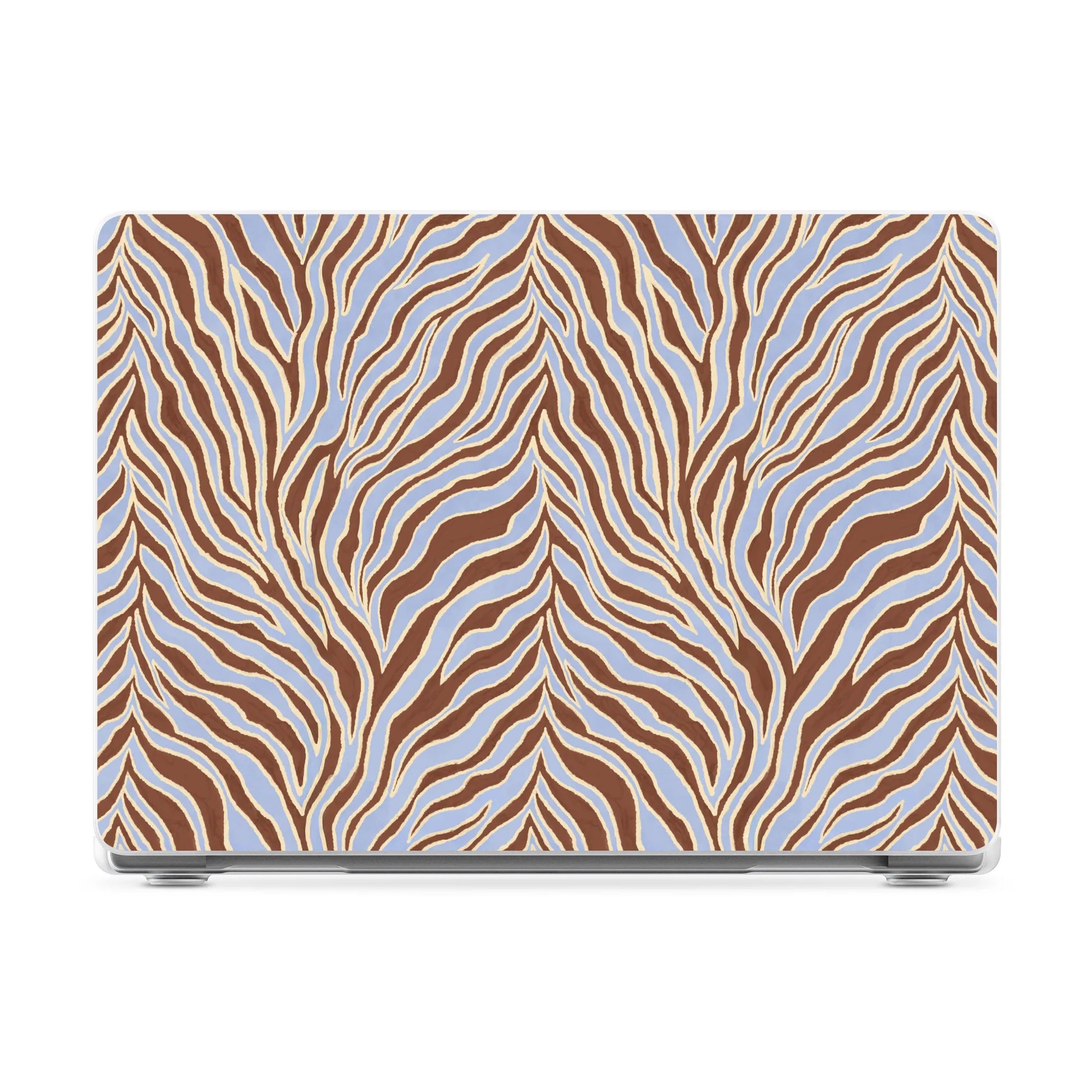 Untamed | Brown & Blue Zebra Laptop Shell - 16" MacBook Pro