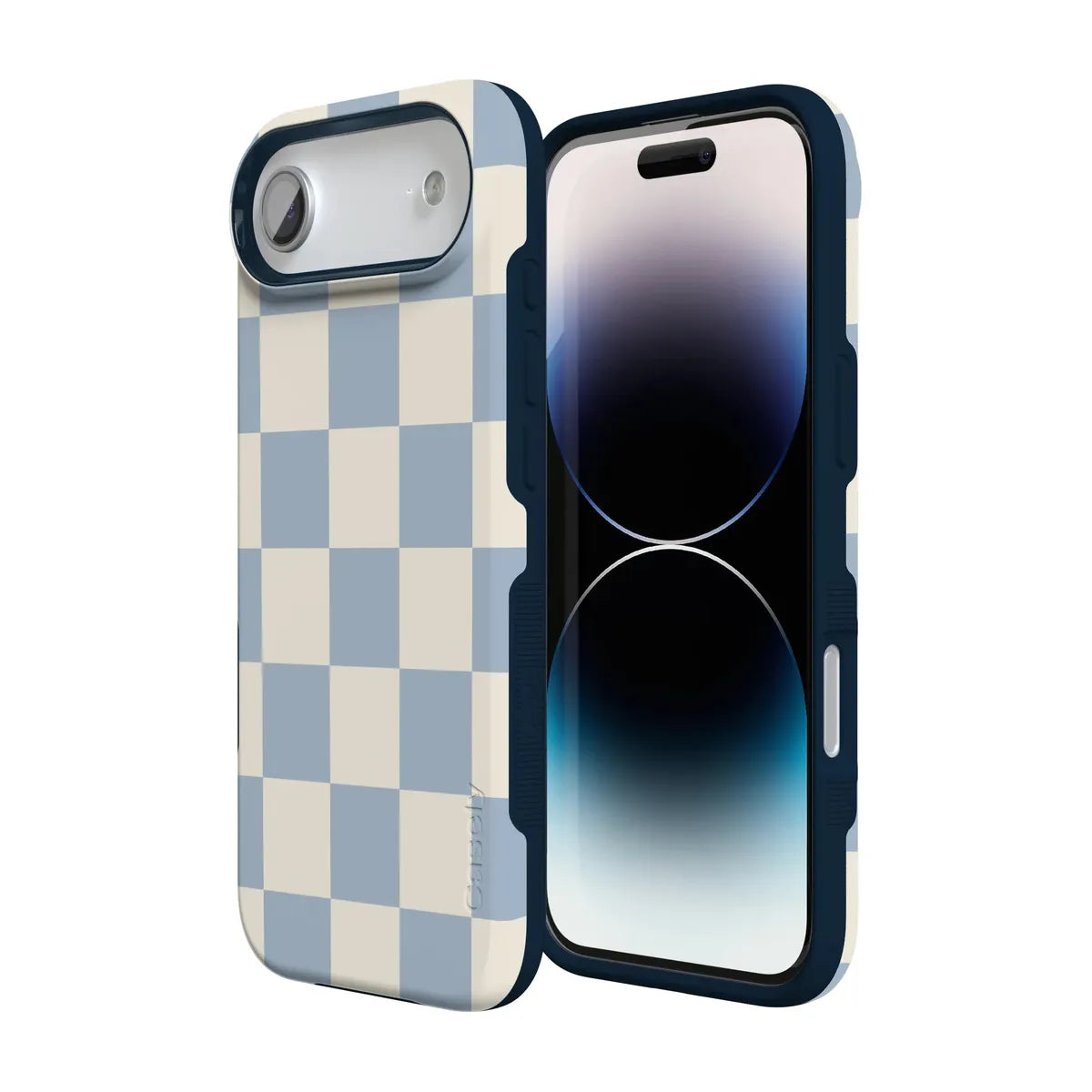 Fit Check | Light Blue Checkerboard Case
