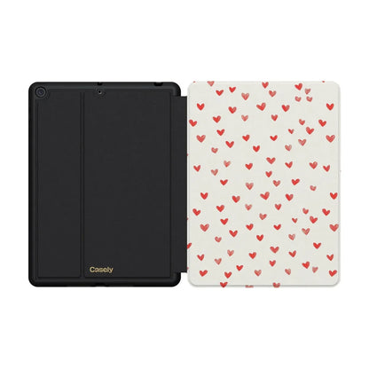 Love Letters | Doodle Hearts iPad Case