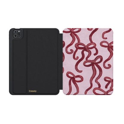 Love Me Knot | Mauve Bow iPad Case