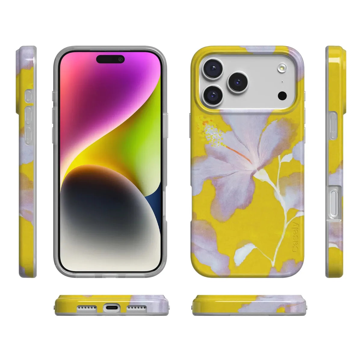 Hibiscus Haze | Painted Floral Case