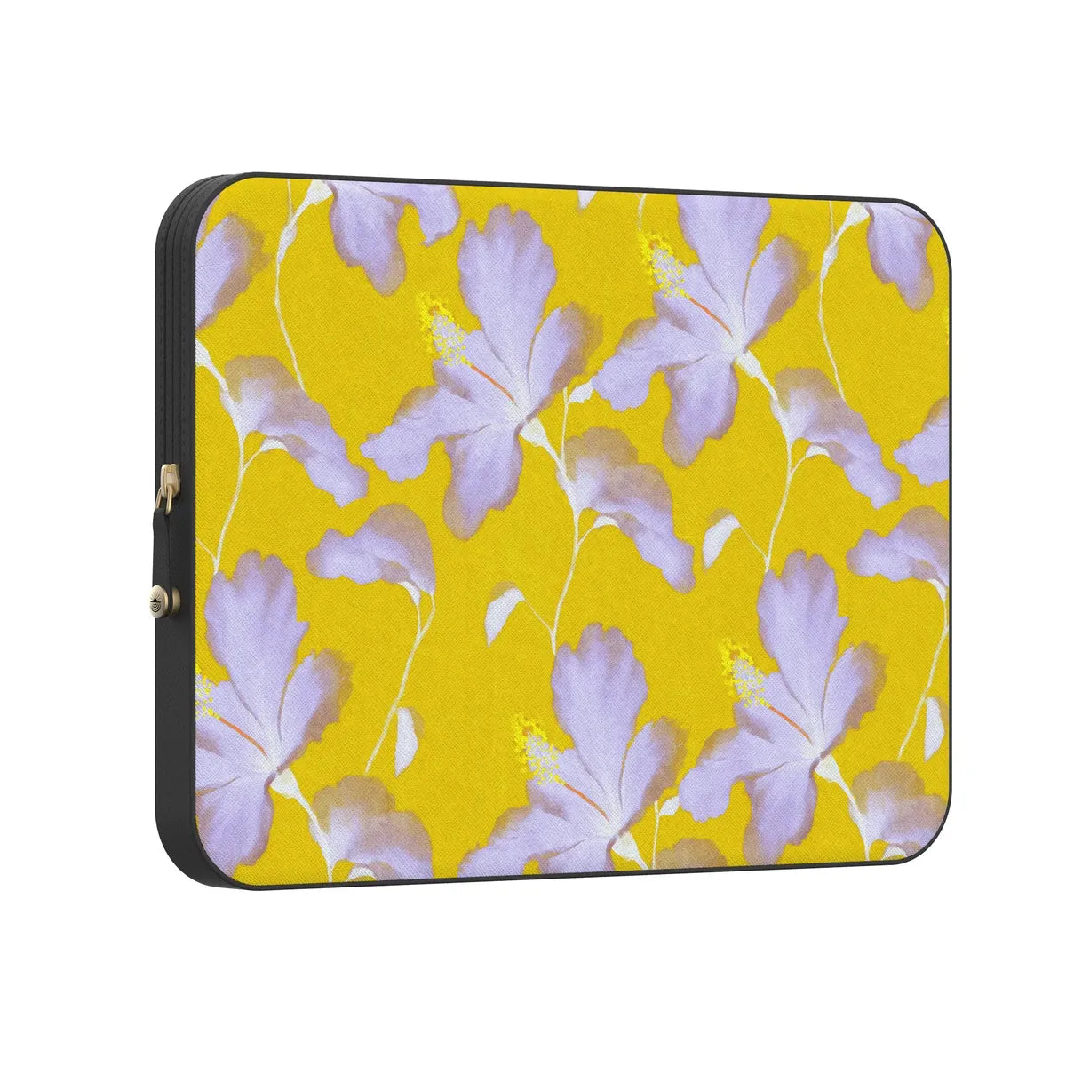 Hisbiscus Haze | Painted Floral Laptop Case