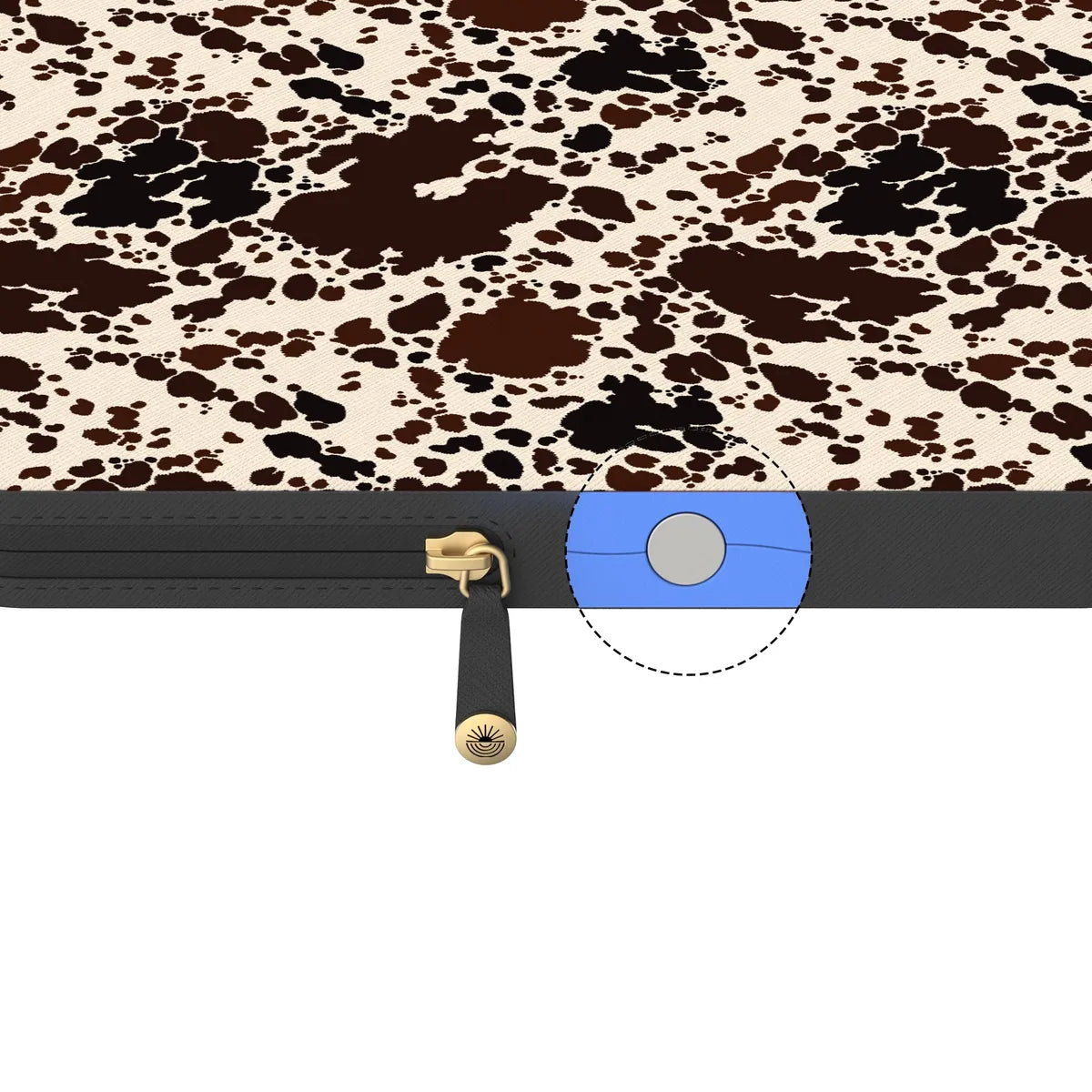 Cowgirl Envy | Cow Print Laptop Case