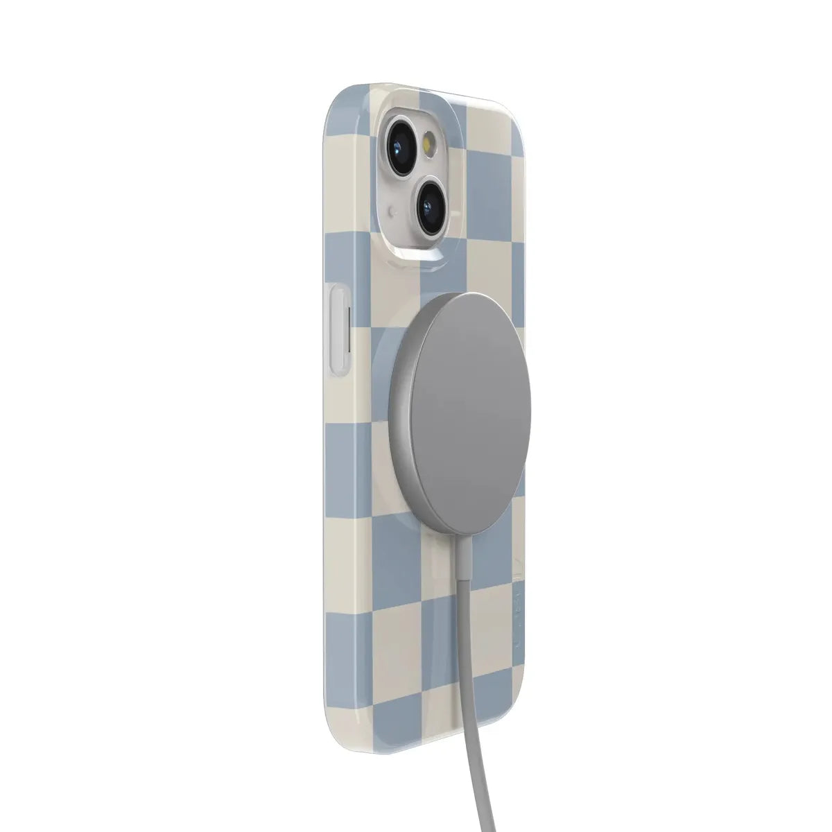 Fit Check | Light Blue Checkerboard Case