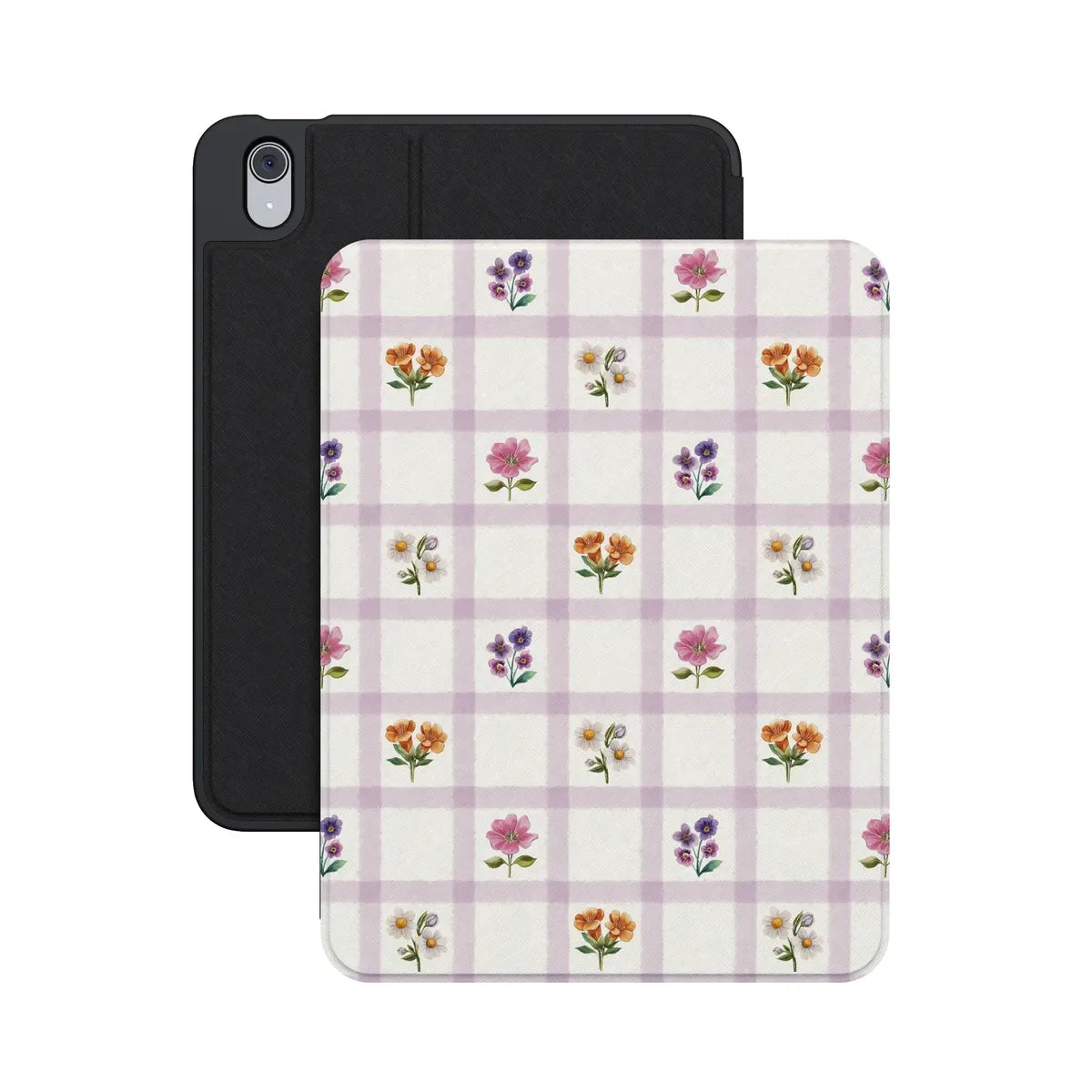 Meadow Check | Floral Gingham iPad Case