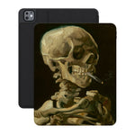 Van Gogh | Head of a Skeleton with a Burning Cigarette iPad Case - iPad Pro 13" (M4, 2024)