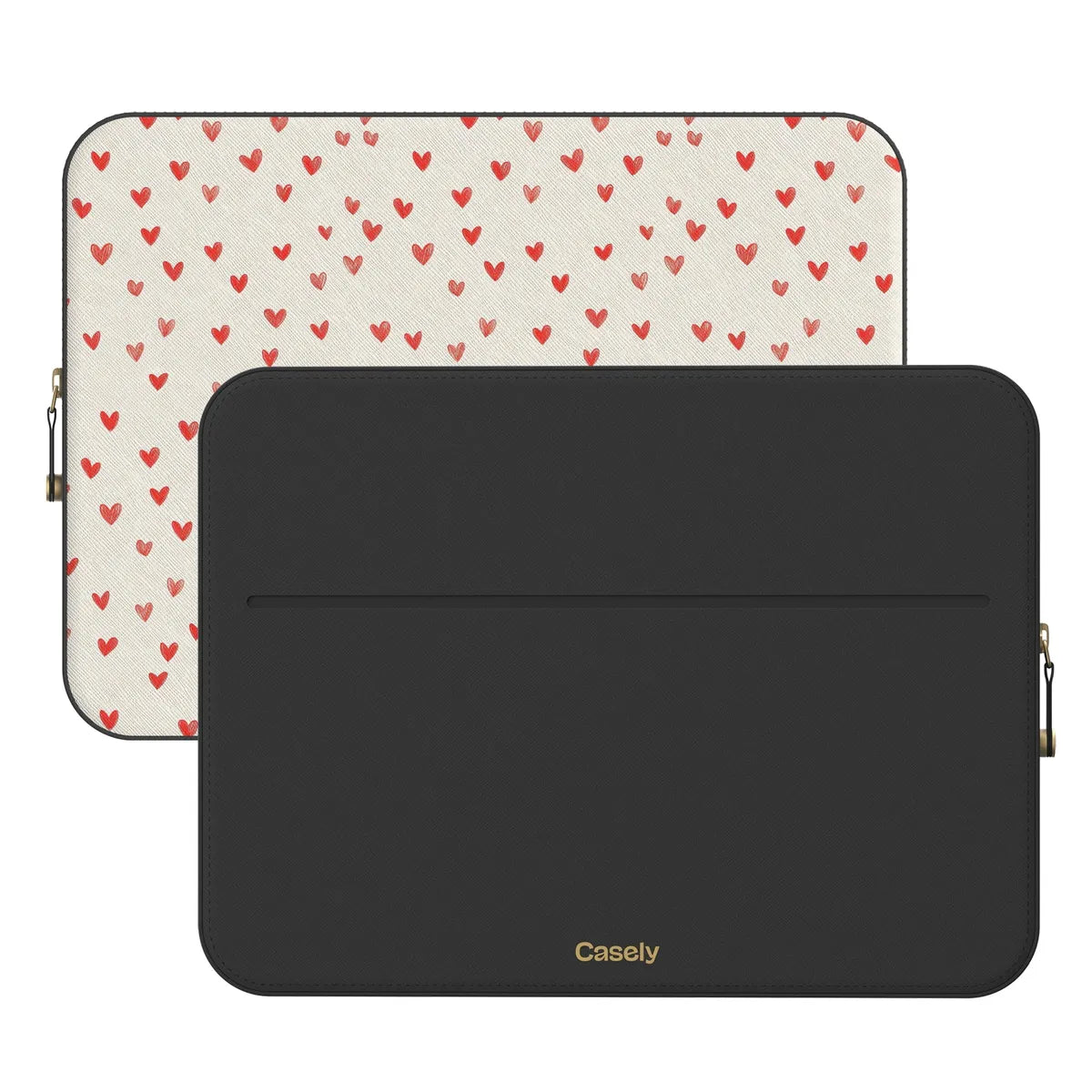Love Letters | Doodle Hearts Laptop Case