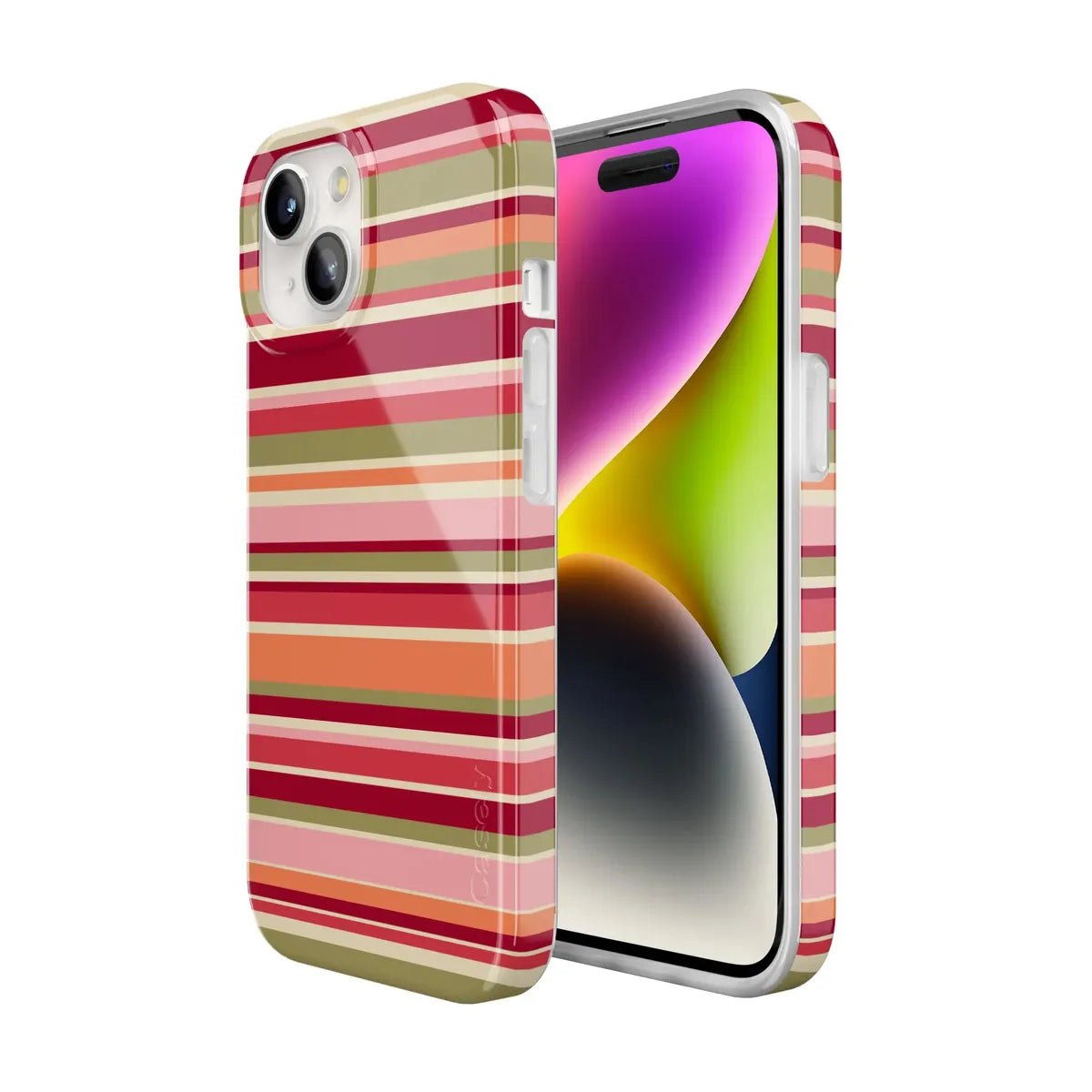 Citrus Stripes | Poolside Print Case