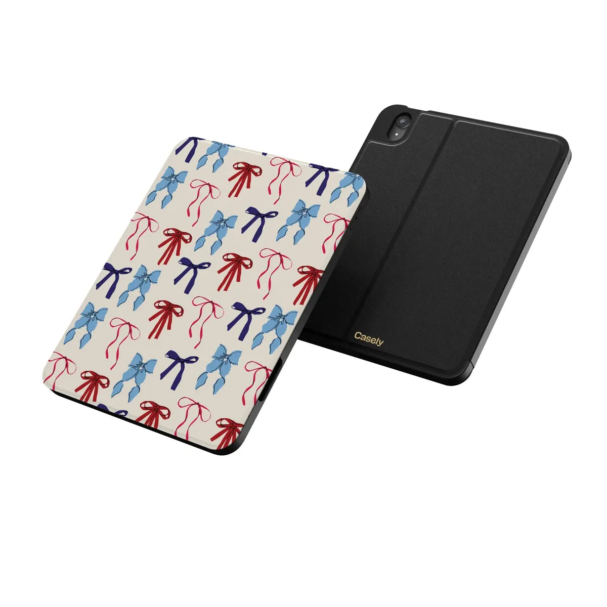 American Girlie | Red White & Blue Bows iPad Case