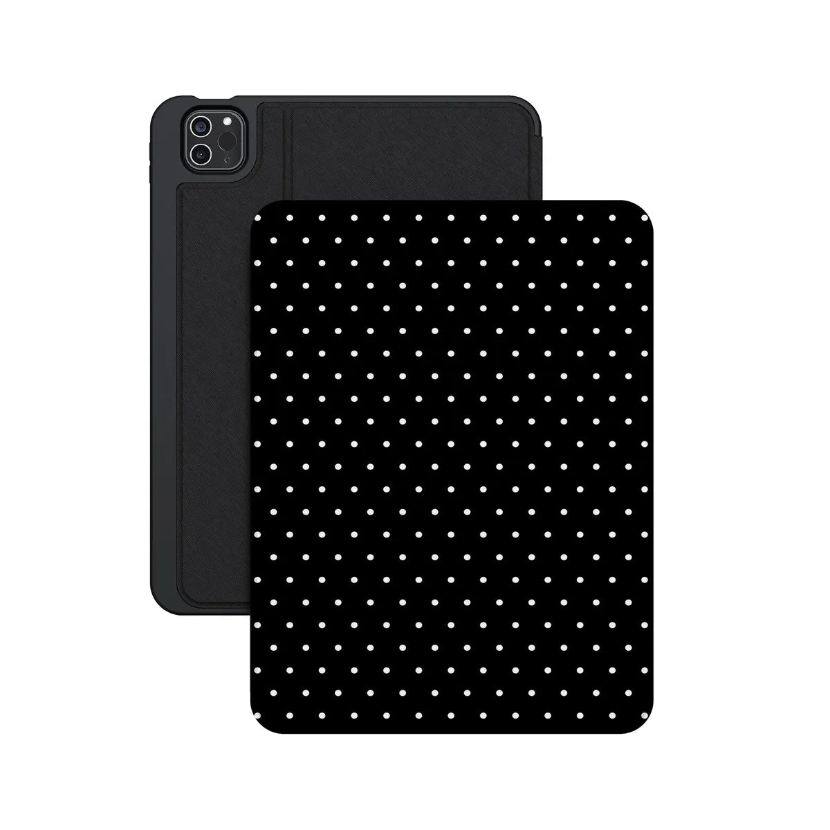 On the Dot | White Polka Dot iPad Case