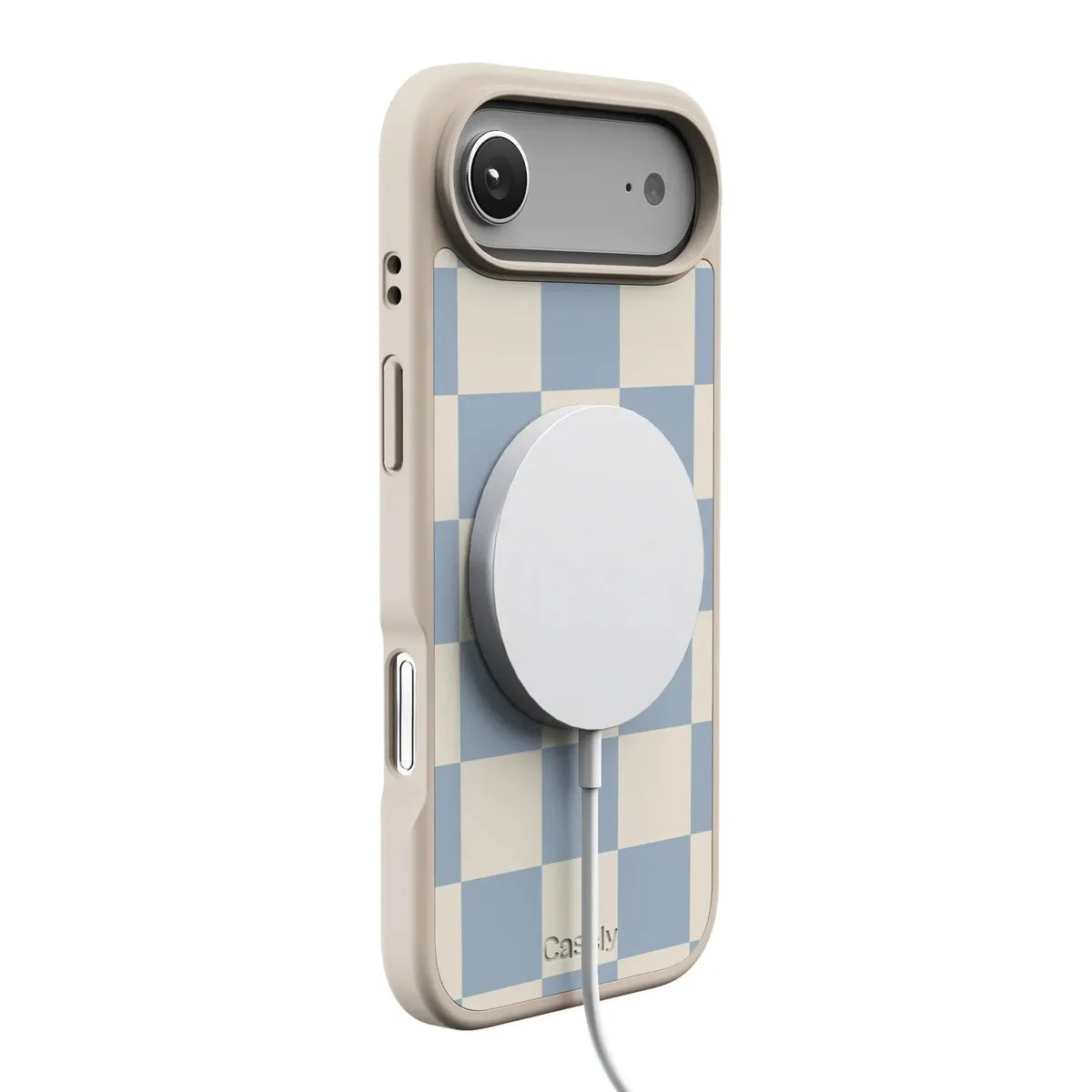 Fit Check | Light Blue Checkerboard Case