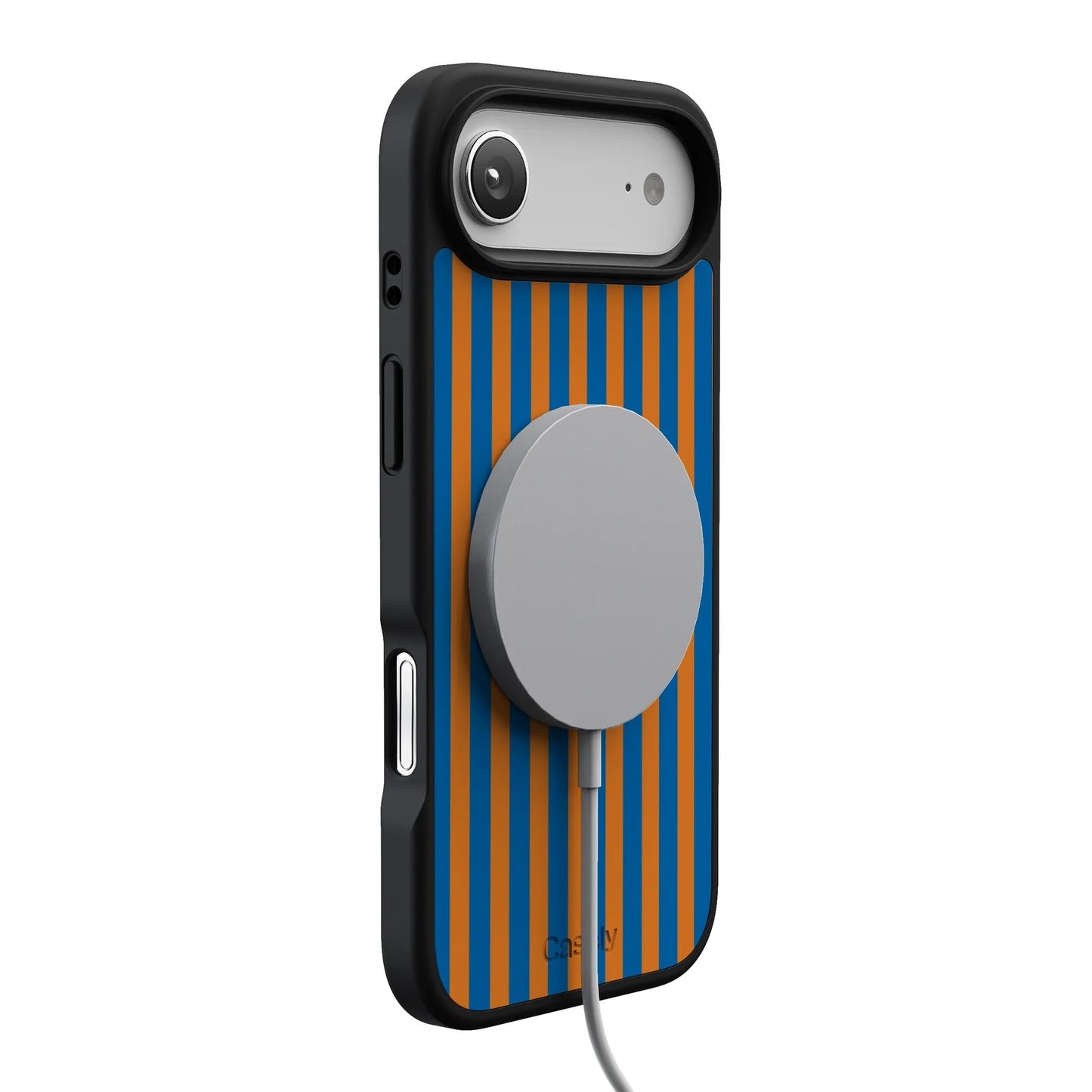 Go New York | Blue & Orange Stripes Case