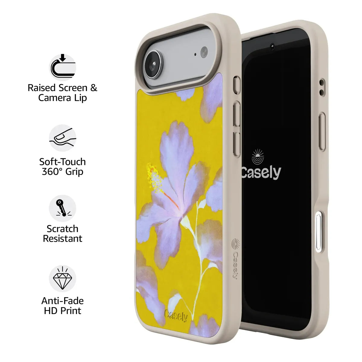 Hibiscus Haze | Painted Floral Case