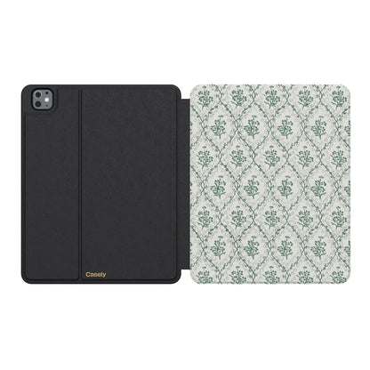 Sage Tapestry | Floral Vines iPad Case