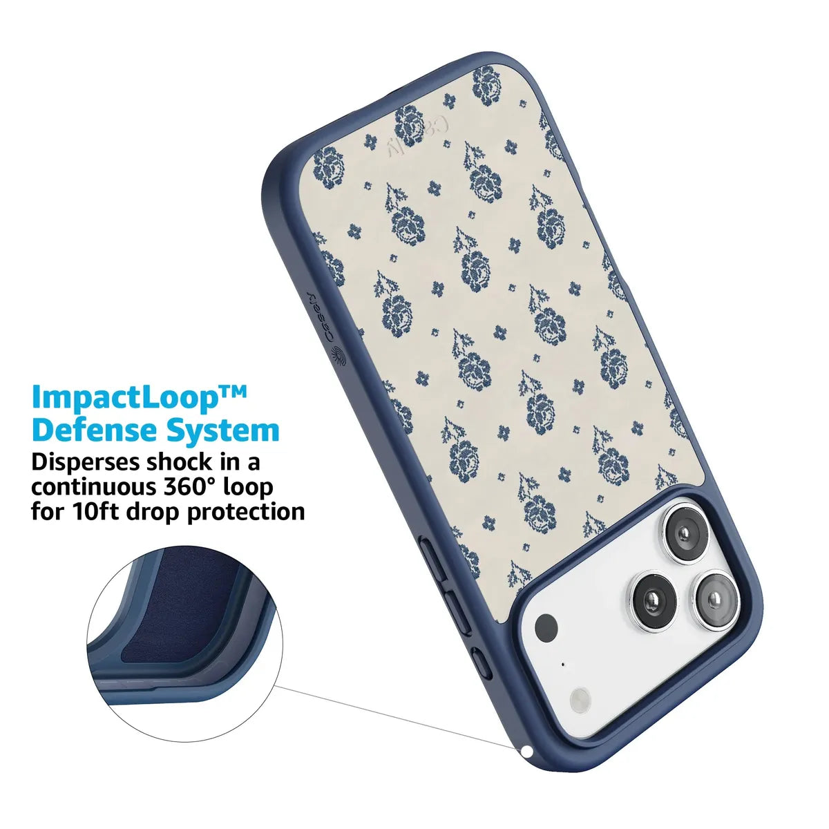 Seaside Stitch | Vintage Roses Case