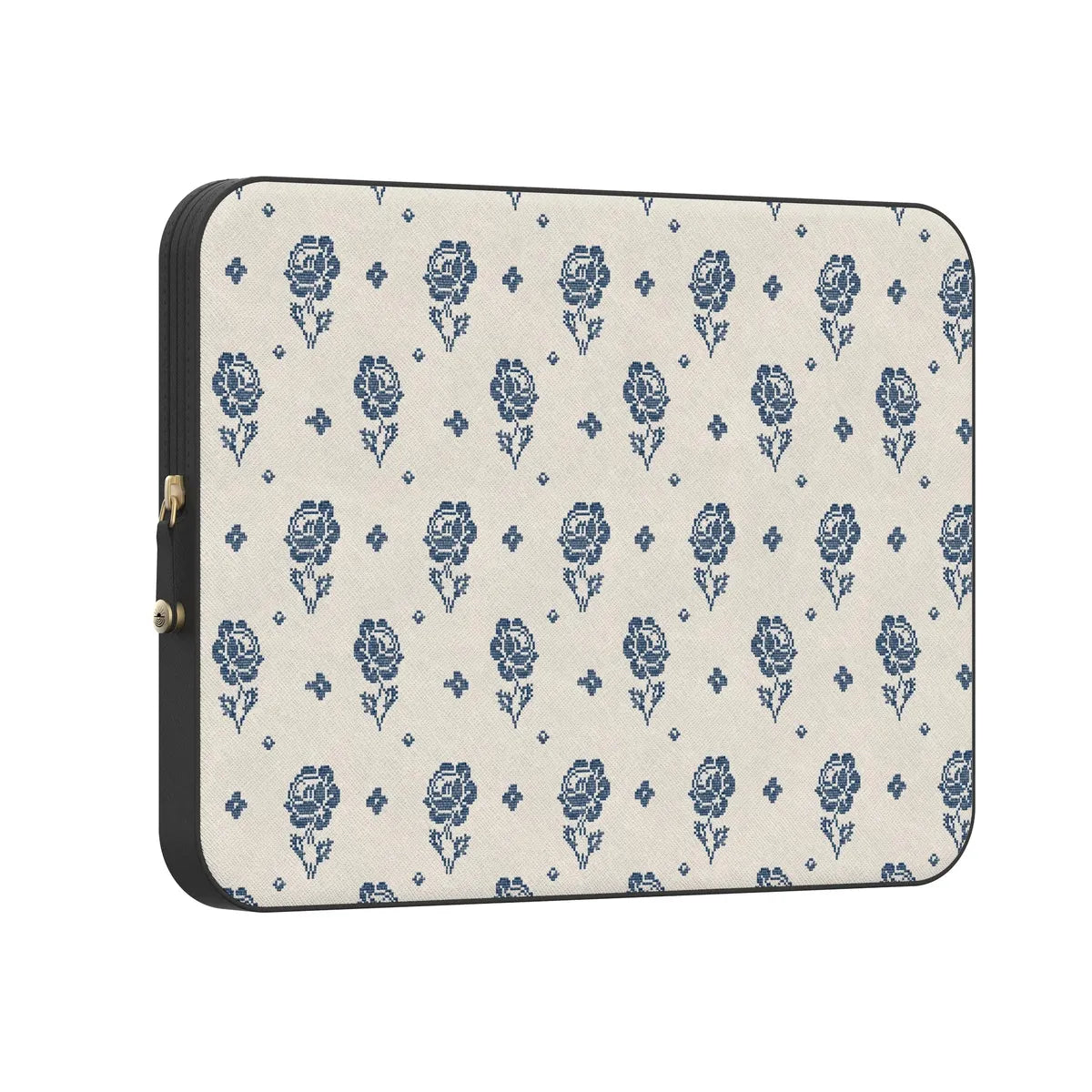 Seaside Stitch | Vintage Roses Laptop Case