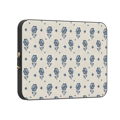Seaside Stitch | Vintage Roses Laptop Case