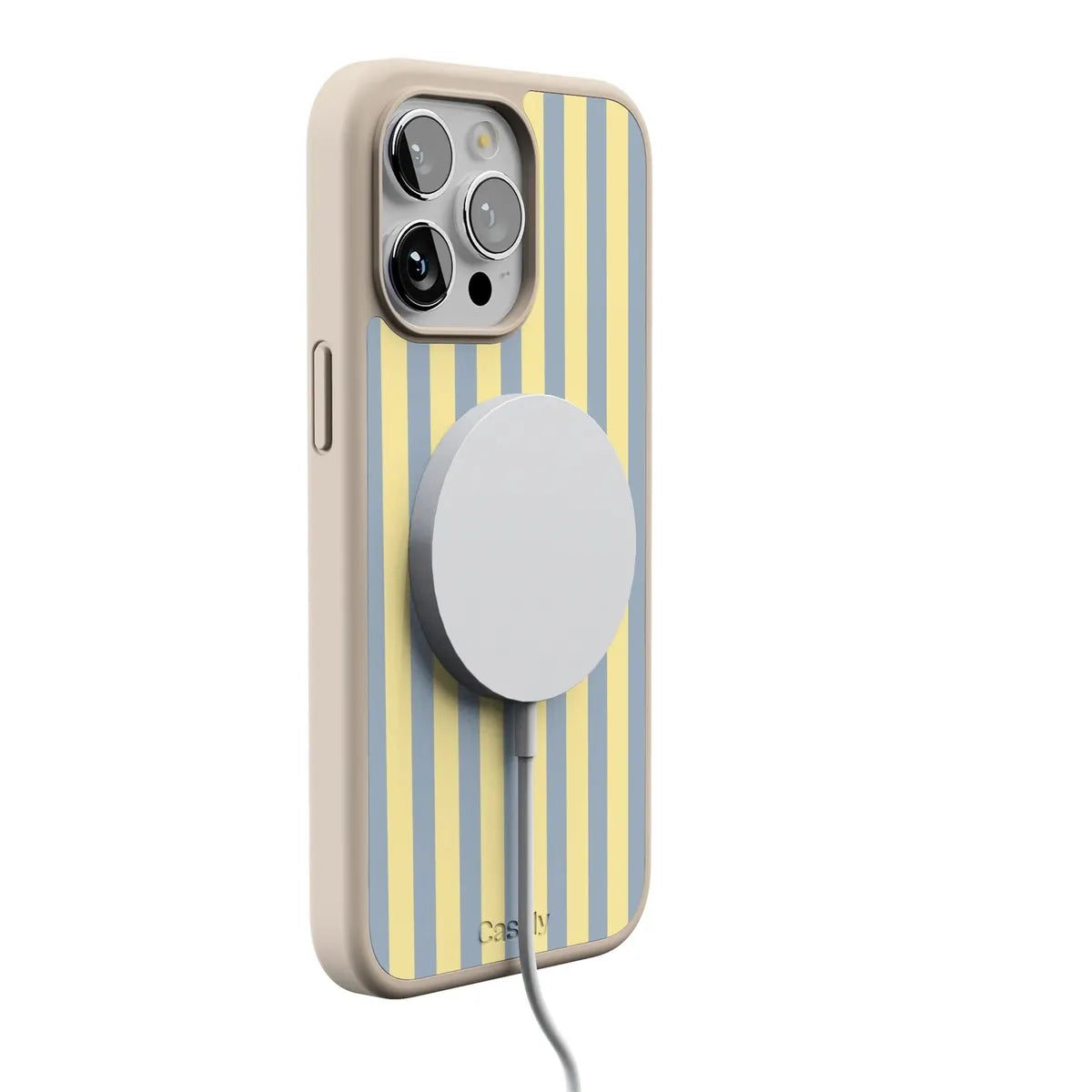 Coastline Stripes | Blue & Yellow Case