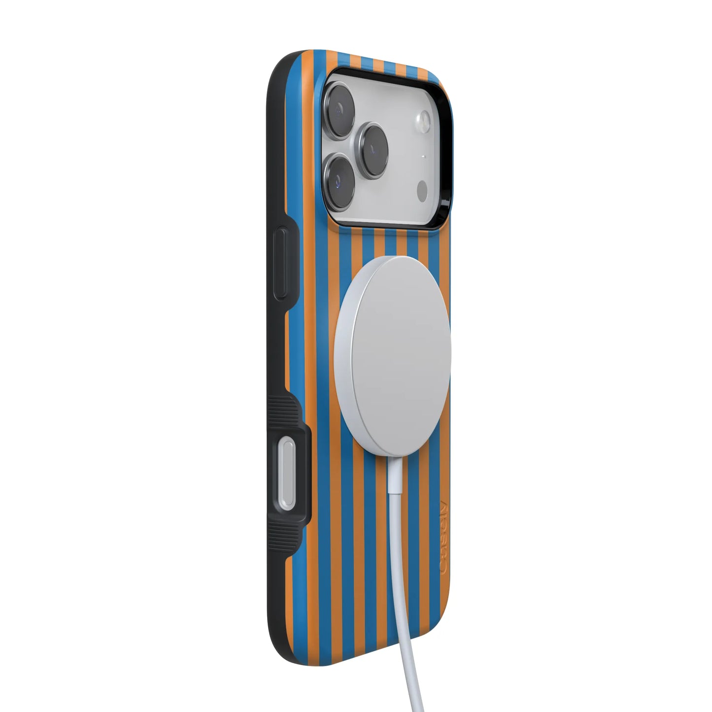 Go New York | Blue & Orange Stripes Case