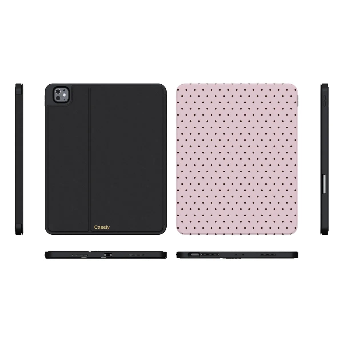 On the Dot | Pink Polka Dot iPad Case