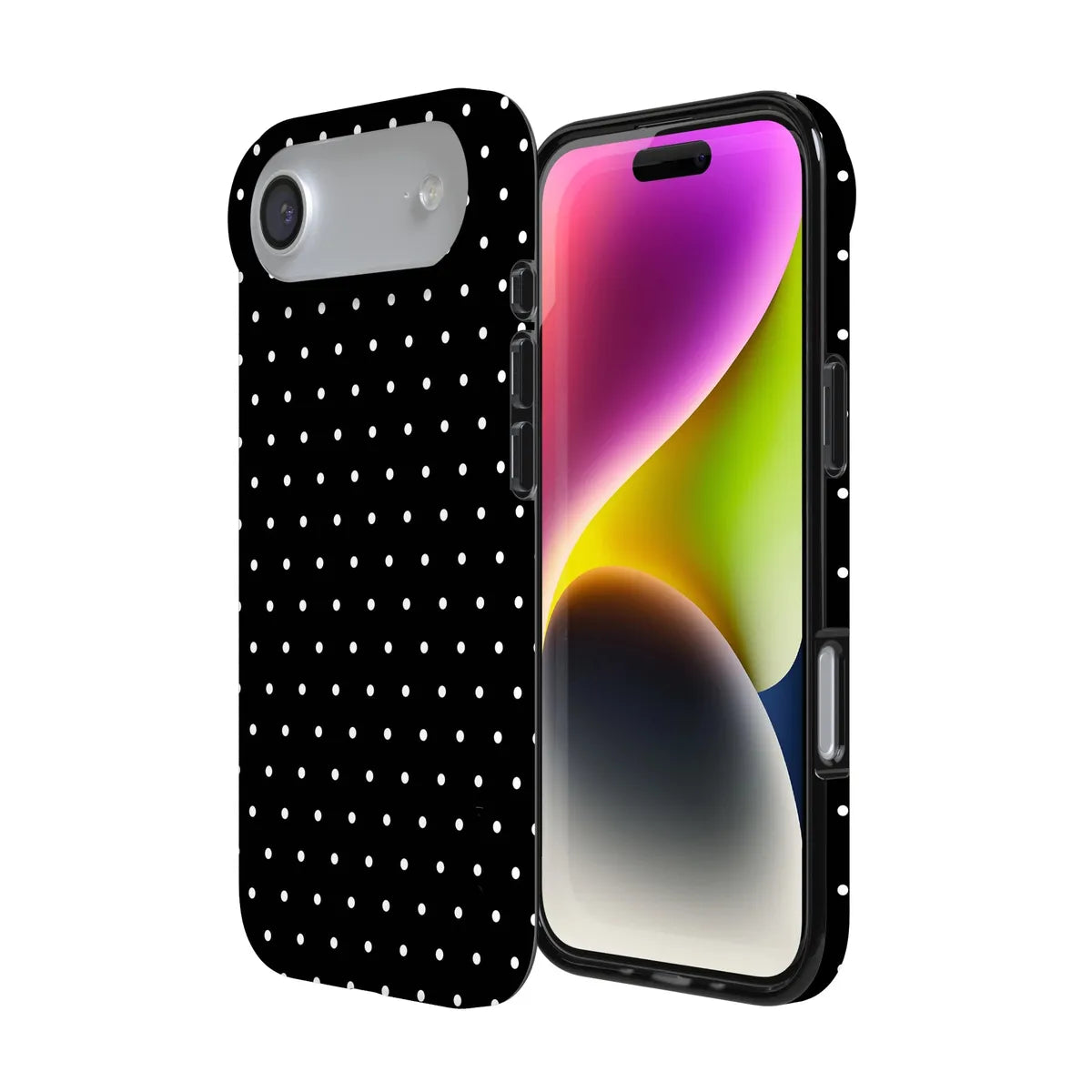 On the Dot | White Polka Dot Case