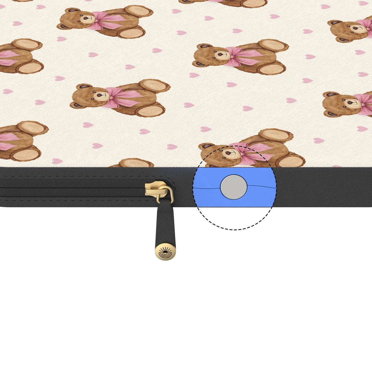 Cuddle Up | Teddy Bear Laptop Case