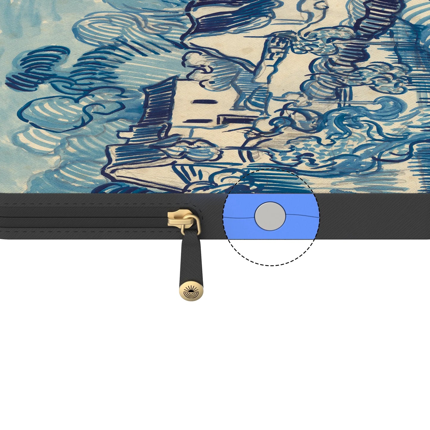 Van Gogh | Landscape With Houses Laptop Case