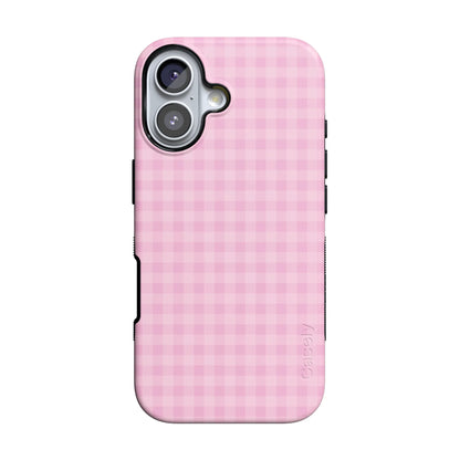 Sweet Jam | Light Pink Gingham Case - iPhone 16