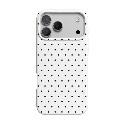 On the Dot | Black Polka Dot Case