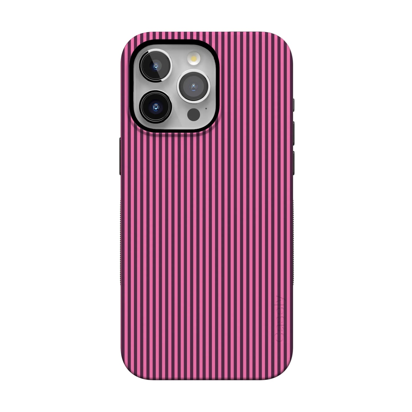 Stripes and the City | Pink & Purple Pinstripe Case - iPhone 13 Pro