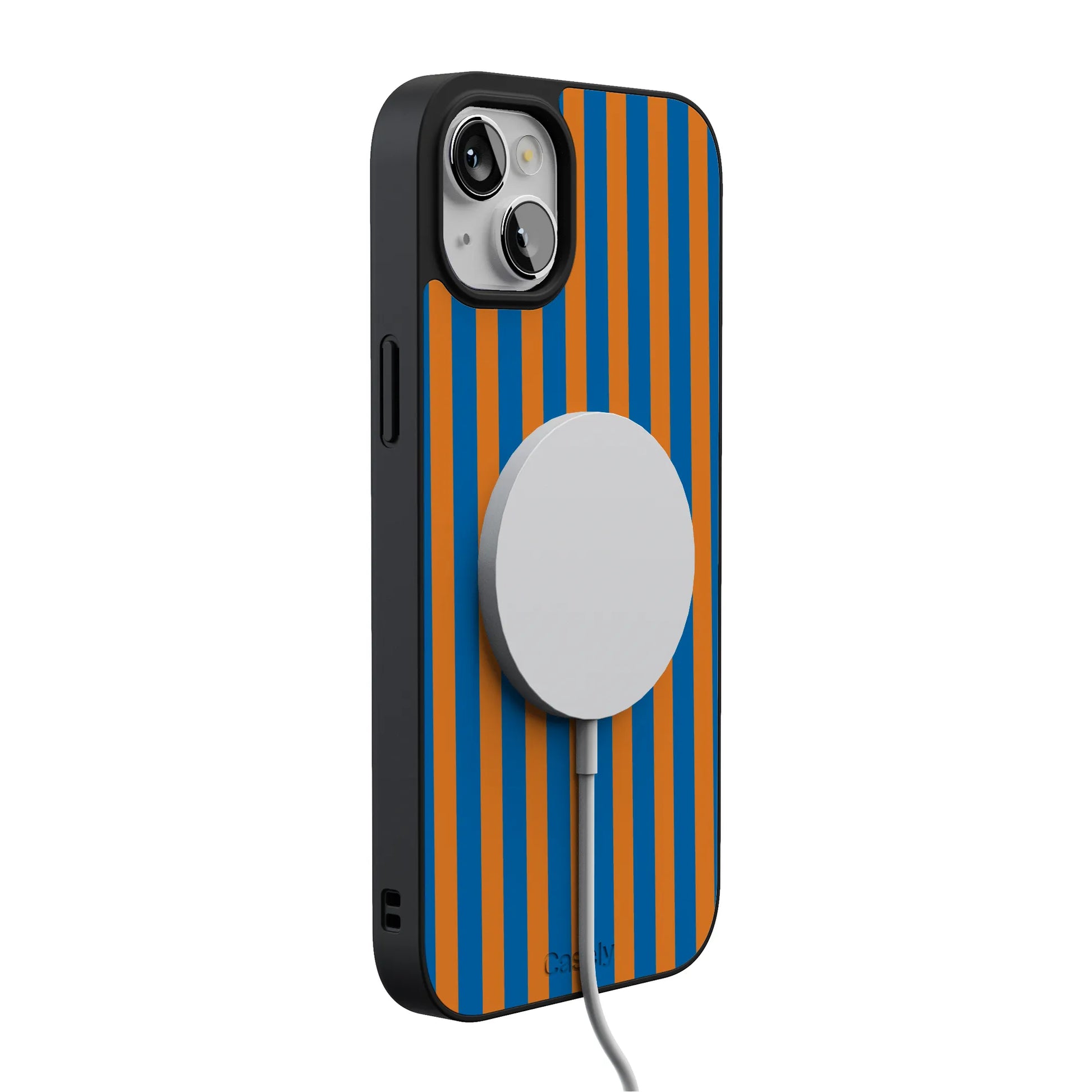 Go New York | Blue & Orange Stripes Case