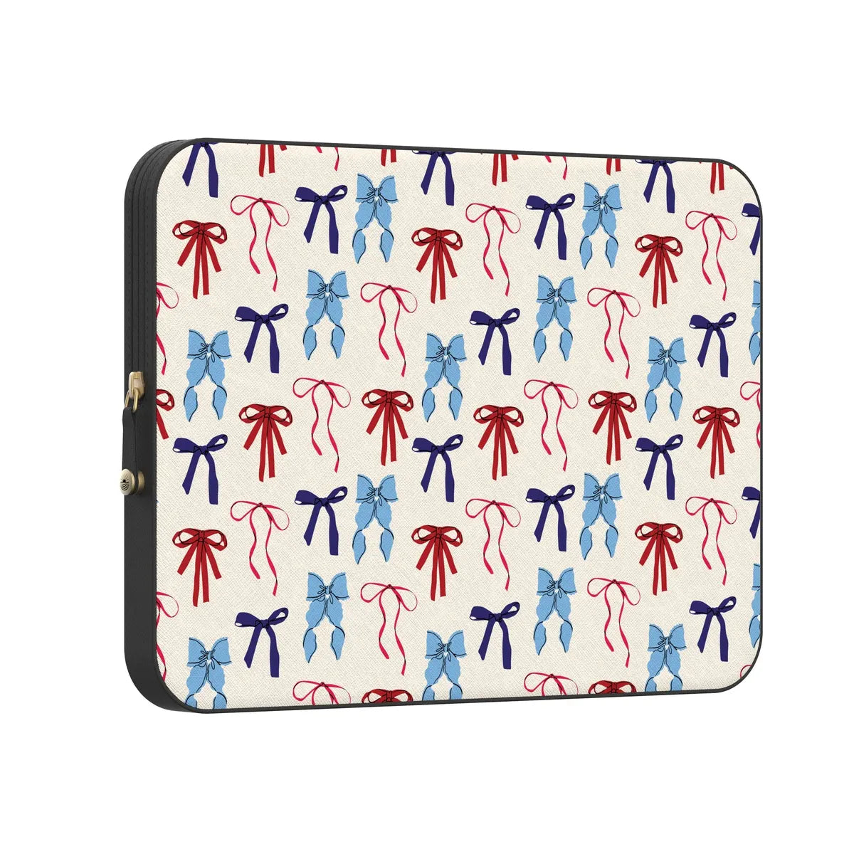 American Girlie | Red White & Blue Bows Laptop Case