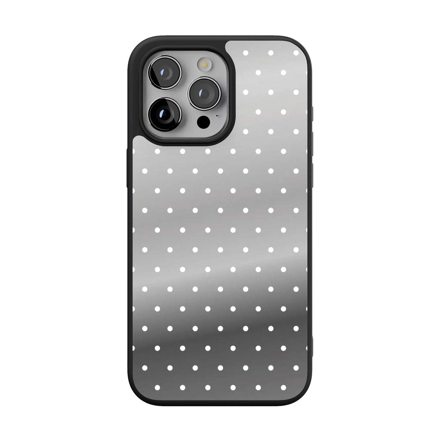 On the Dot | White Polka Dot Case