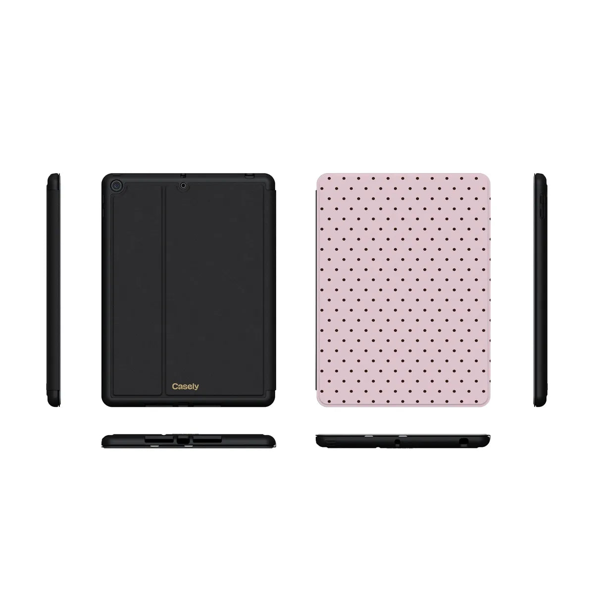 On the Dot | Pink Polka Dot iPad Case