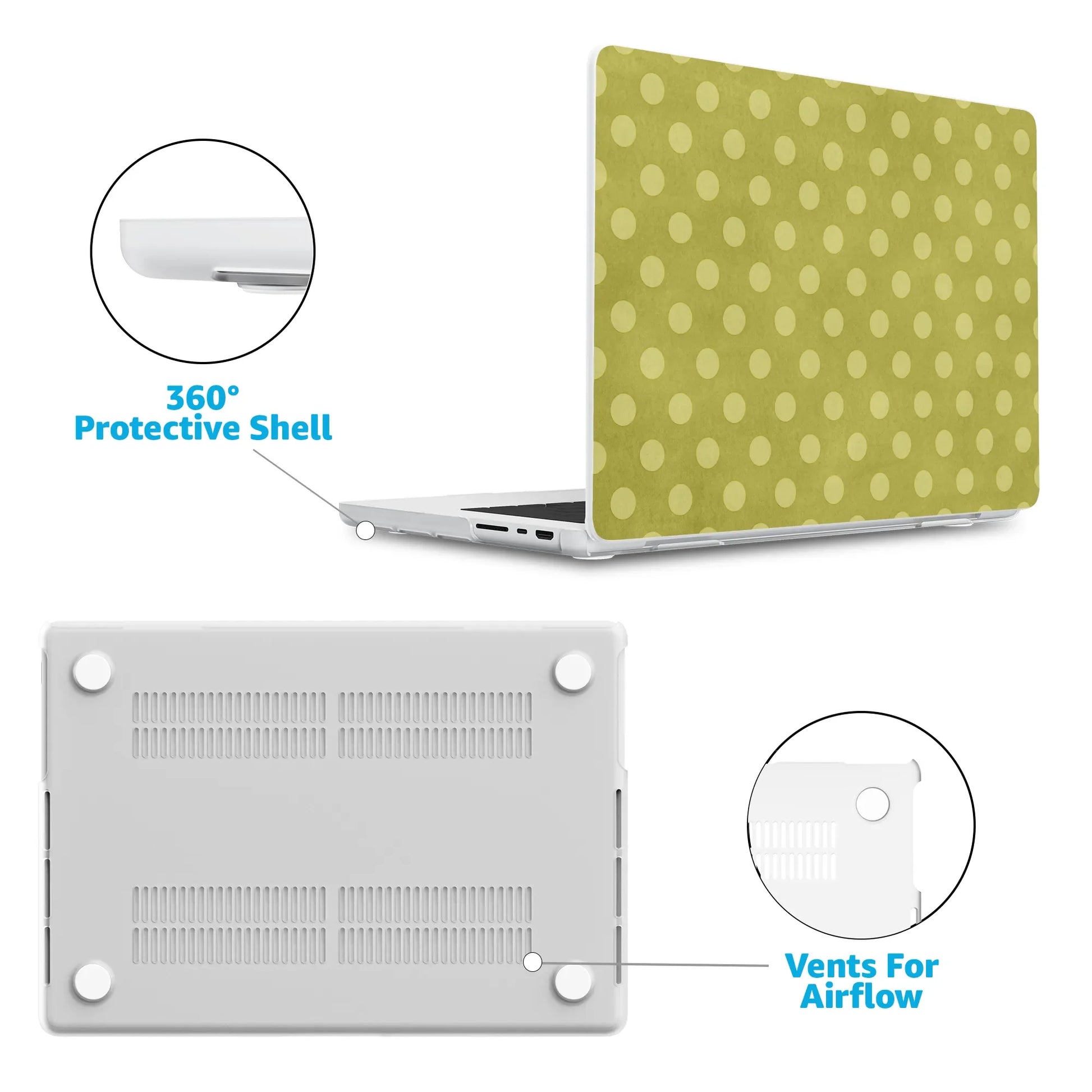 Kiwi Cooler | Poolside Print Laptop Shell