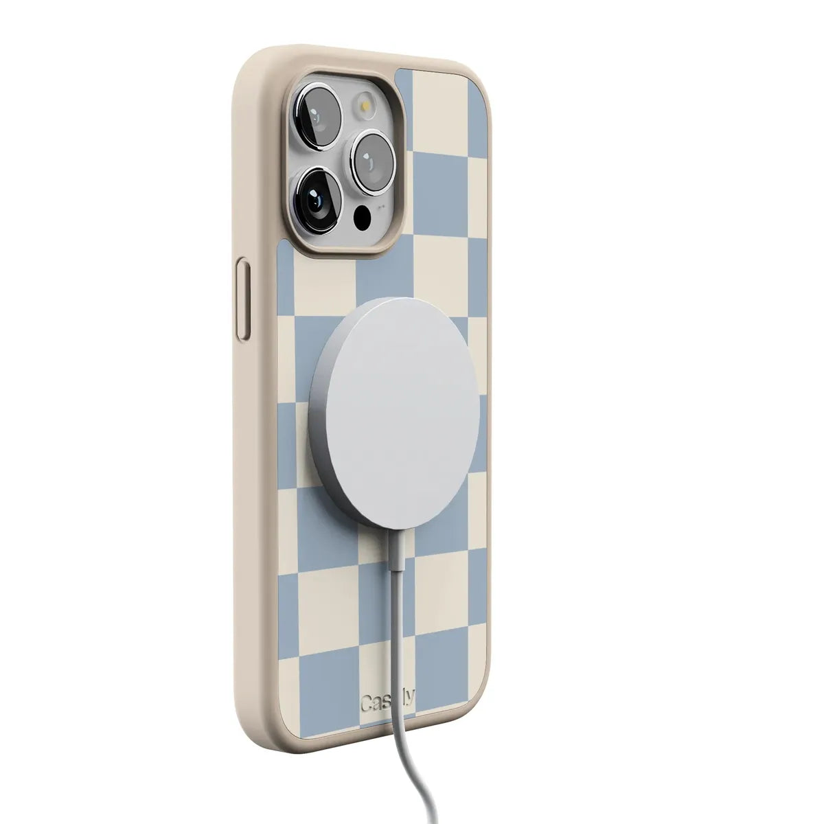 Fit Check | Light Blue Checkerboard Case