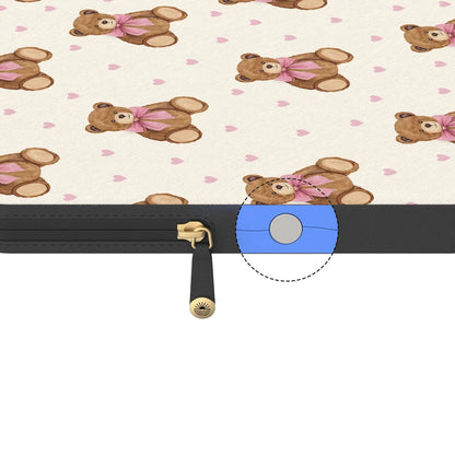 Cuddle Up | Teddy Bear Laptop Case