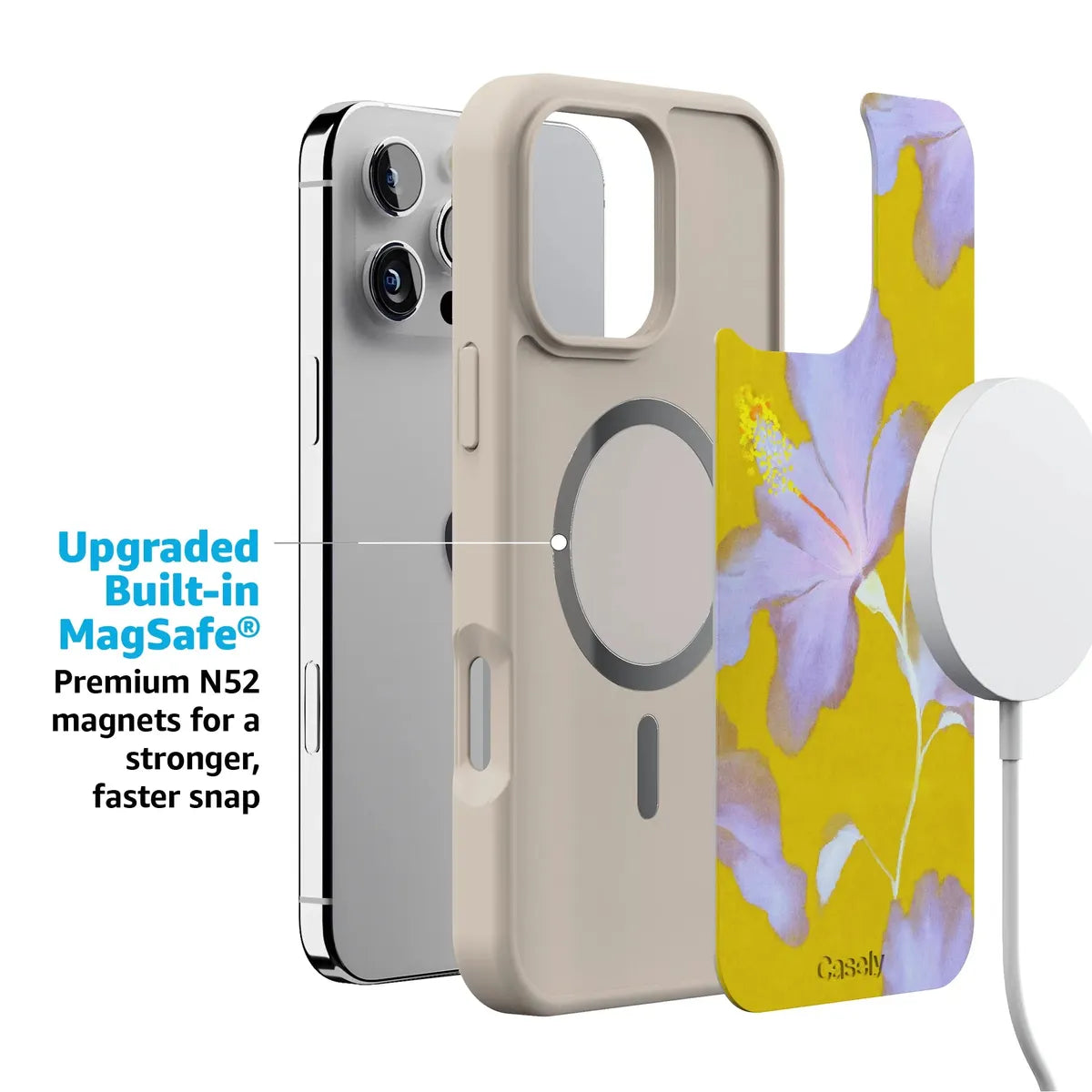 Hibiscus Haze | Painted Floral Case