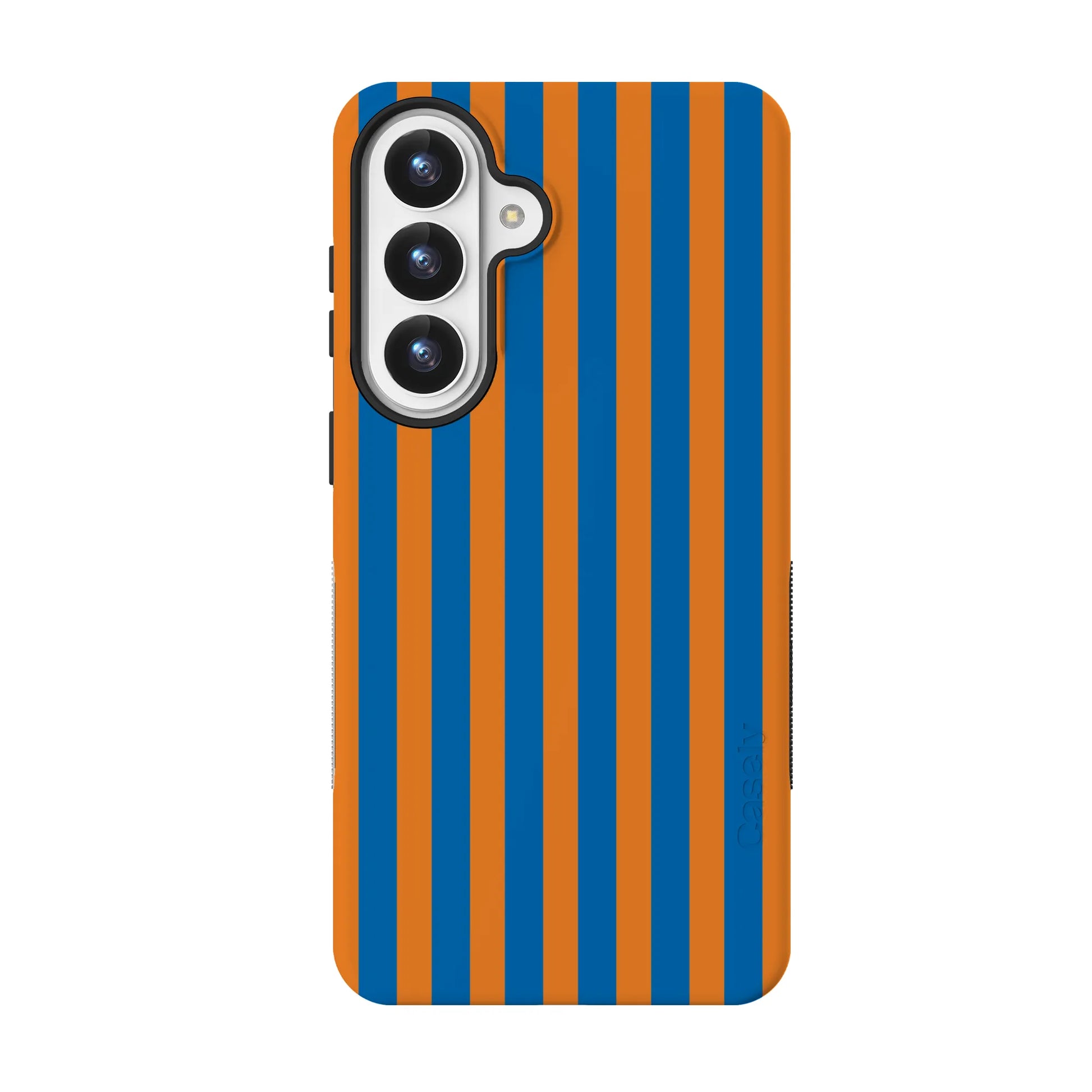 Go New York | Blue & Orange Stripes Case - Galaxy S26 Plus
