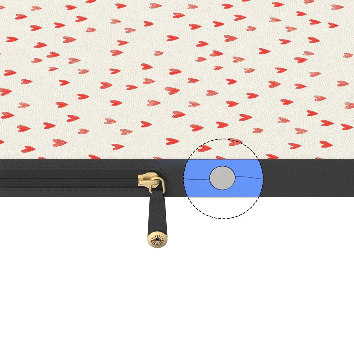 Love Letters | Doodle Hearts Laptop Case
