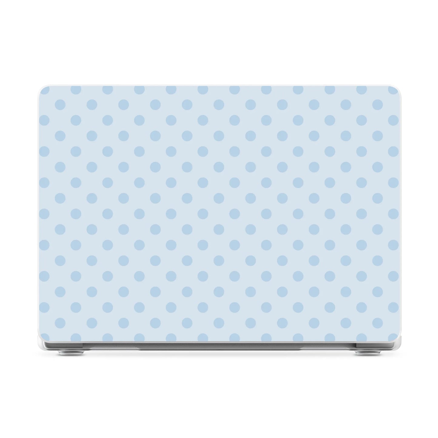 Spotted in SoHo | Light Blue Polka Dot Laptop Shell - 13" MacBook Neo