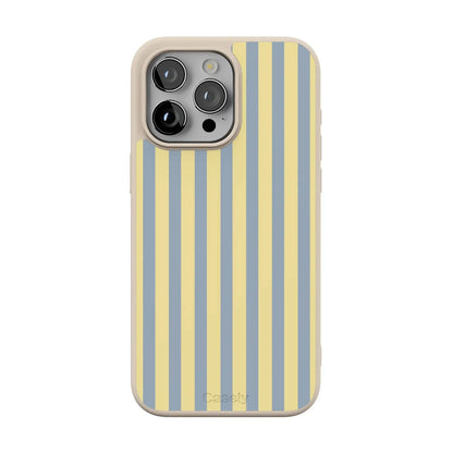 Coastline Stripes | Blue & Yellow Case - iPhone 13 Pro