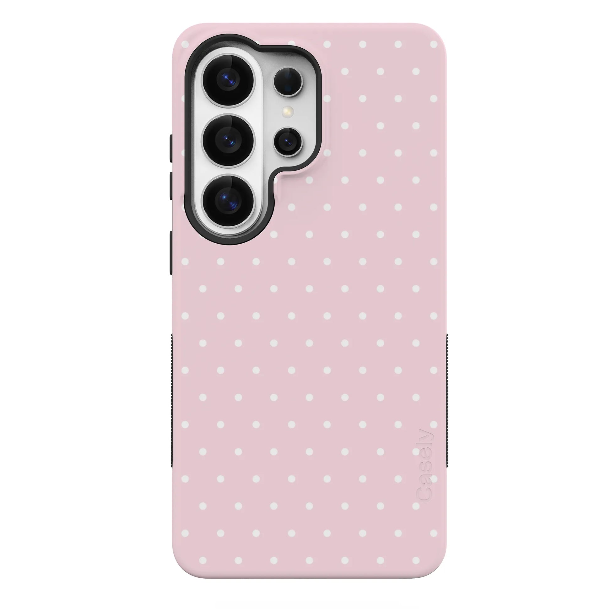 On the Dot | Pink & White Polka Dot Case - Galaxy S26 Ultra