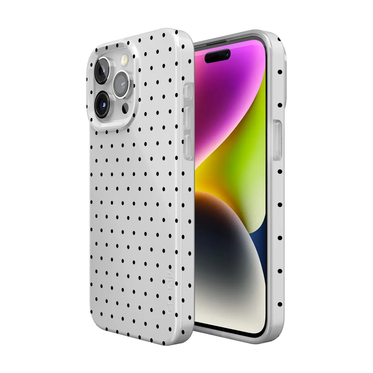 On the Dot | Black Polka Dot Case