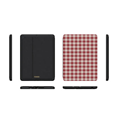Sweet Jam | Red Gingham iPad Case