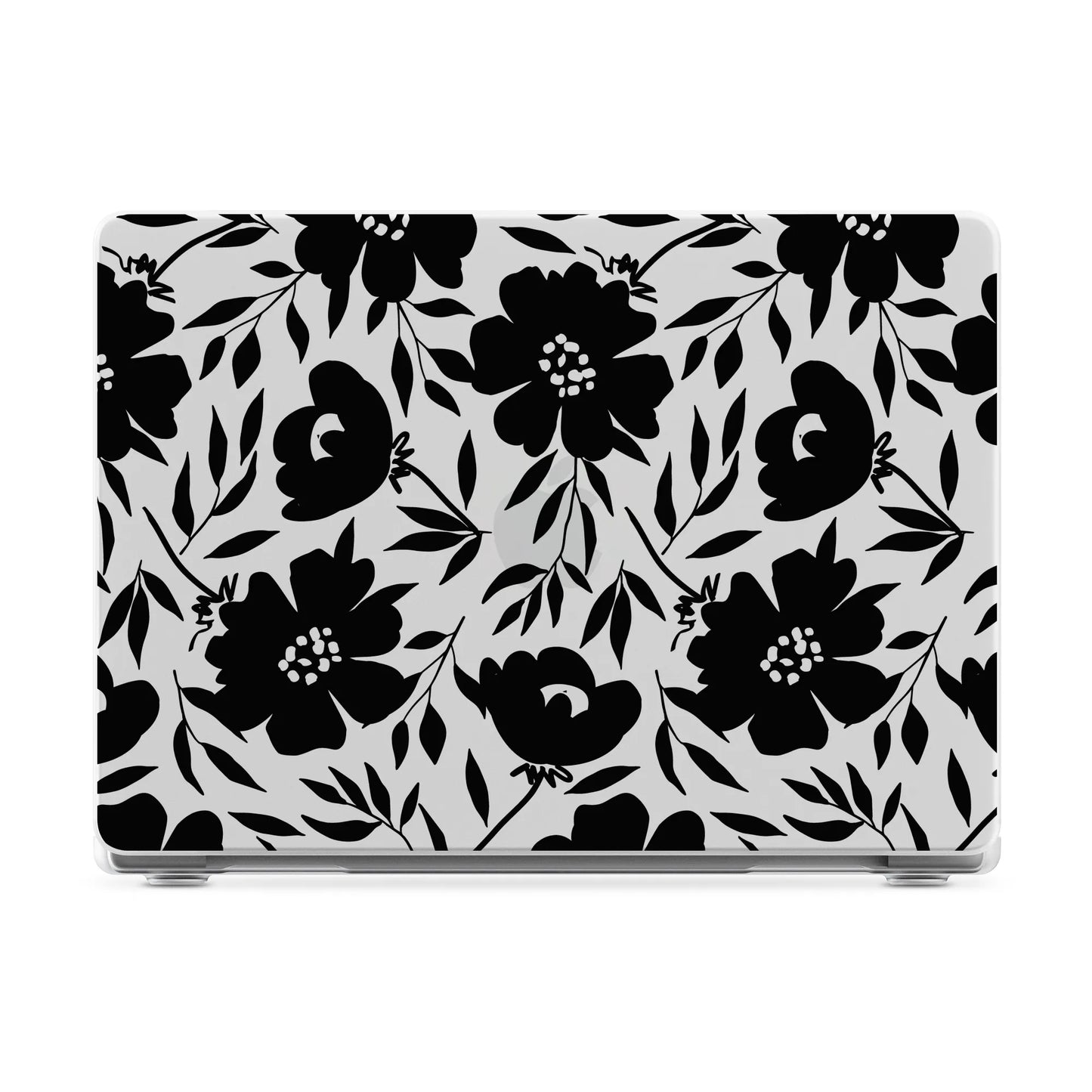 Dark Fantasy | Contrast Floral Laptop Shell - 16" MacBook Pro