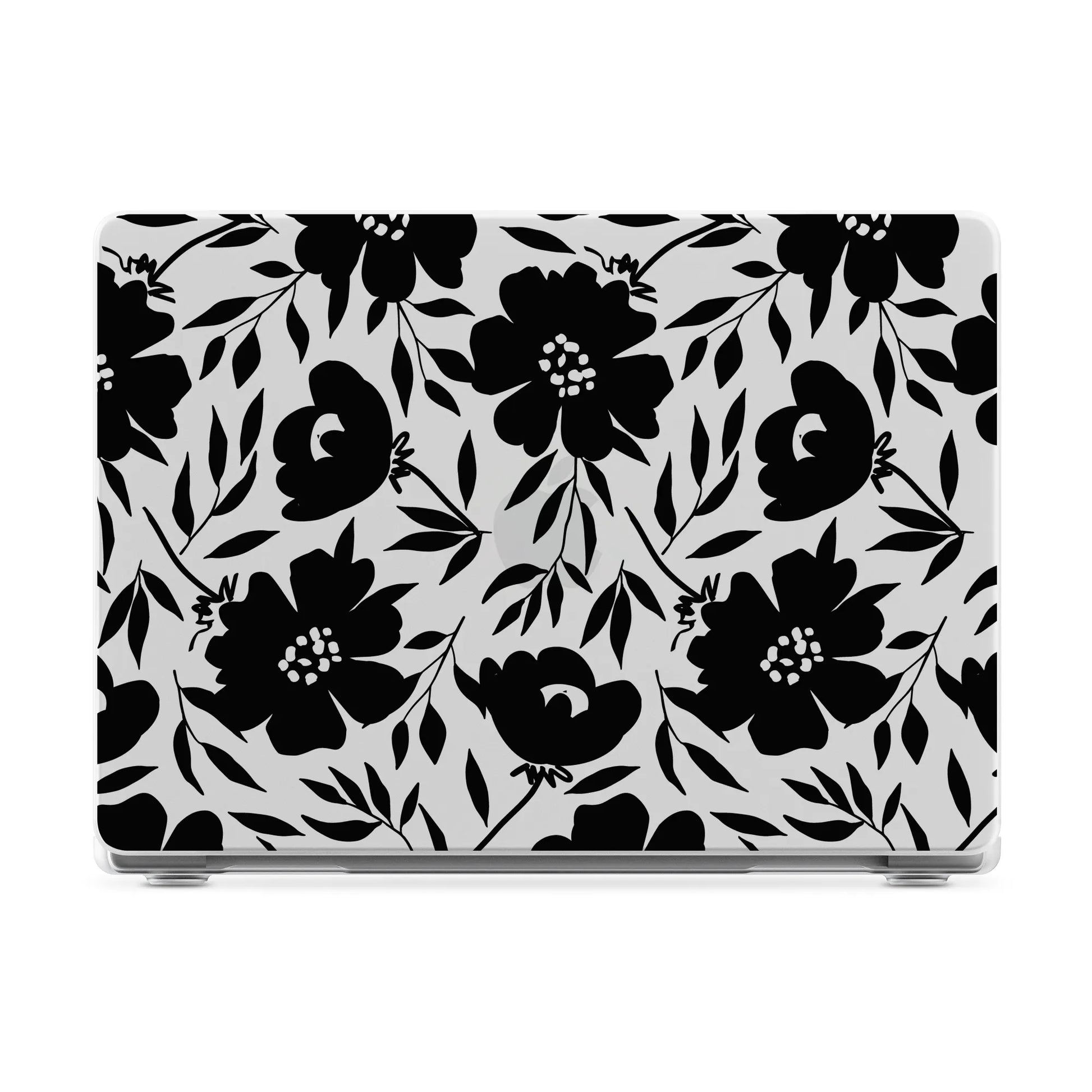 Dark Fantasy | Contrast Floral Laptop Shell - 16" MacBook Pro